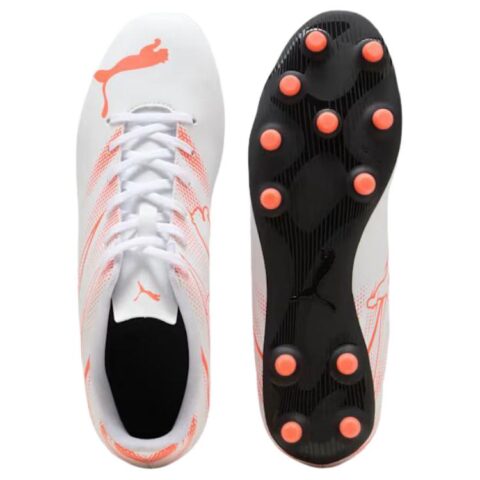 PUMA Attacanto Soft And Comfortable Soccer Shoes Men’s White