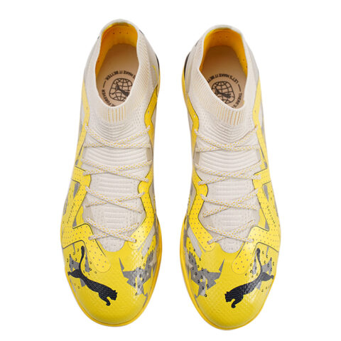 PUMA Future Ultimate Abrasion Resistant Soccer Shoes Men’s Yellow