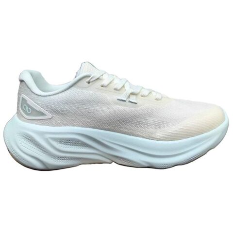 Erke Slip Resistant Abrasion Resistant Low top Casual Running Shoes Unisex White Blue