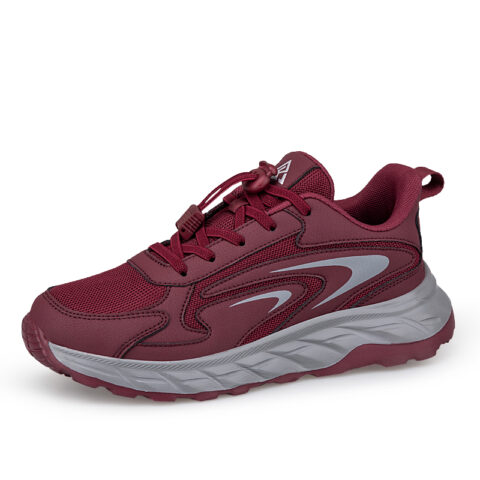 KANGLEJIAN Low top Casual Shoes Women's Maroon