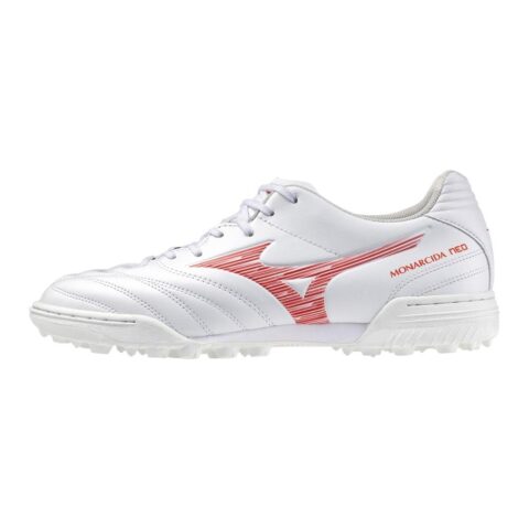 Mizuno Monarcida Neo 3 AG Artificial Ground Artificial Leather Soccer Shoes Unisex White