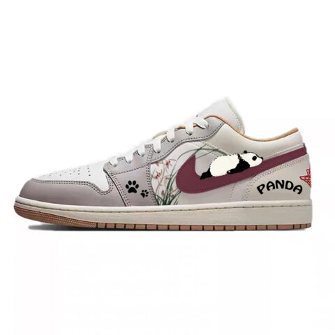 Jordan Air Jordan 1 Vintage Basketball Shoes Men’s Low Top White/Gray