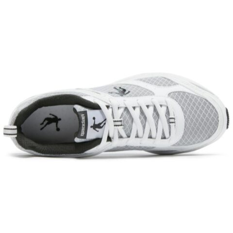QIAODAN Abrasion Resistant Abrasion Resistant Low top Running Shoes Men’s White Black