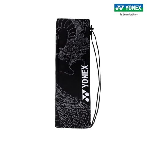 YONEX Badminton Racket Bags 1 2 Pcs Minimalist Fashion Shoulder Bag Black Dragon Pattern Unisex