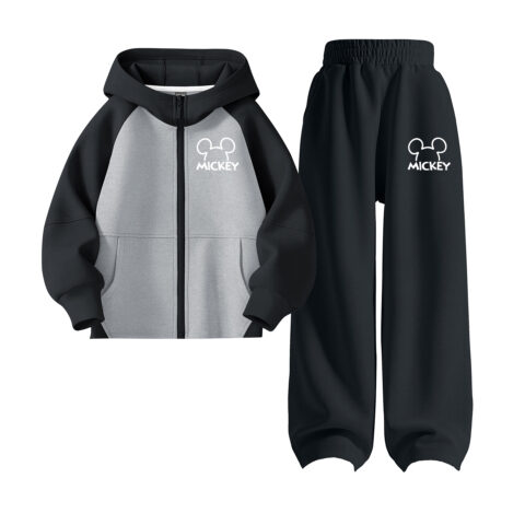 Disney Kids Casual Sportswear Hooded Moderate