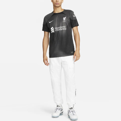 Nike Soccer Jerseys Men’s Black Moderate Straight Fit