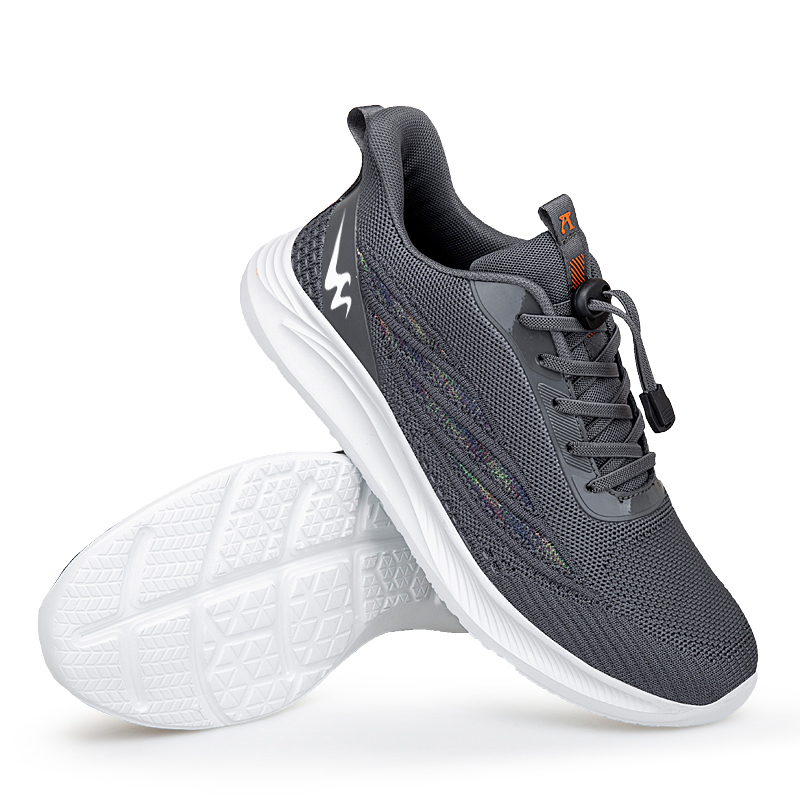 Binary Cushioning Lightweight Breathable Cushioning Lightweight Breathable Low top Running Shoes Men’s Dark Gray