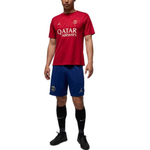 Jordan Paris Saint Germain Academy Pro Fourth Men’s Jordan Dri FIT Soccer Short Sleeve Pre Match Top