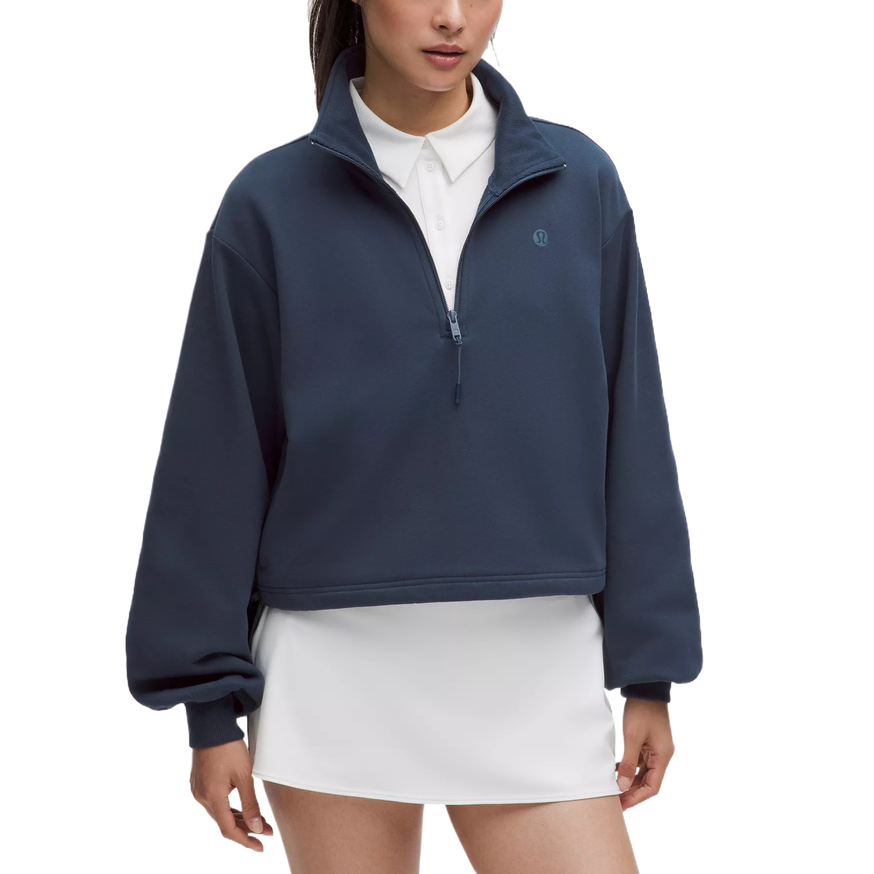 Lululemon Tennis Tops Women's Stand Collar Moderate
