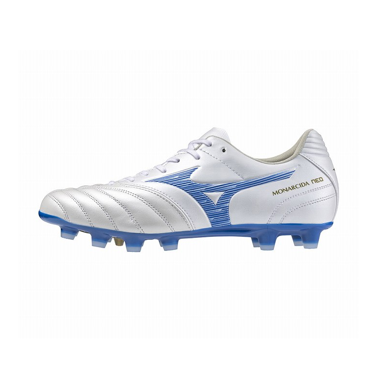 Mizuno Monarcida Abrasion Resistant Abrasion Resistant Soccer Shoes Unisex White Blue