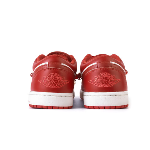 Jordan Air Jordan 1 Slip Resistant Abrasion Resistant Low top Vintage Basketball Shoes Men’s Sand Dune Red