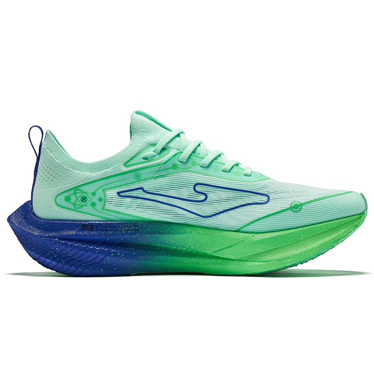 Erke Blue Environment 2.5 Cushioning Breathable Rebound Low top Running Shoes Men’s Fluorescent Colorway