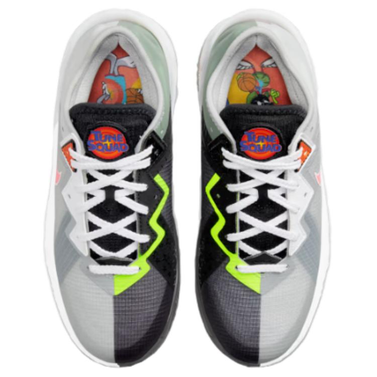 Nike Jr. Lebron 18 Low X Space Players ‘Grey White’