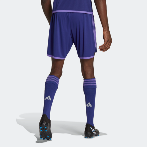 Adidas Soccer Bottoms Men’s Purple Moderate Straight Fit Pants
