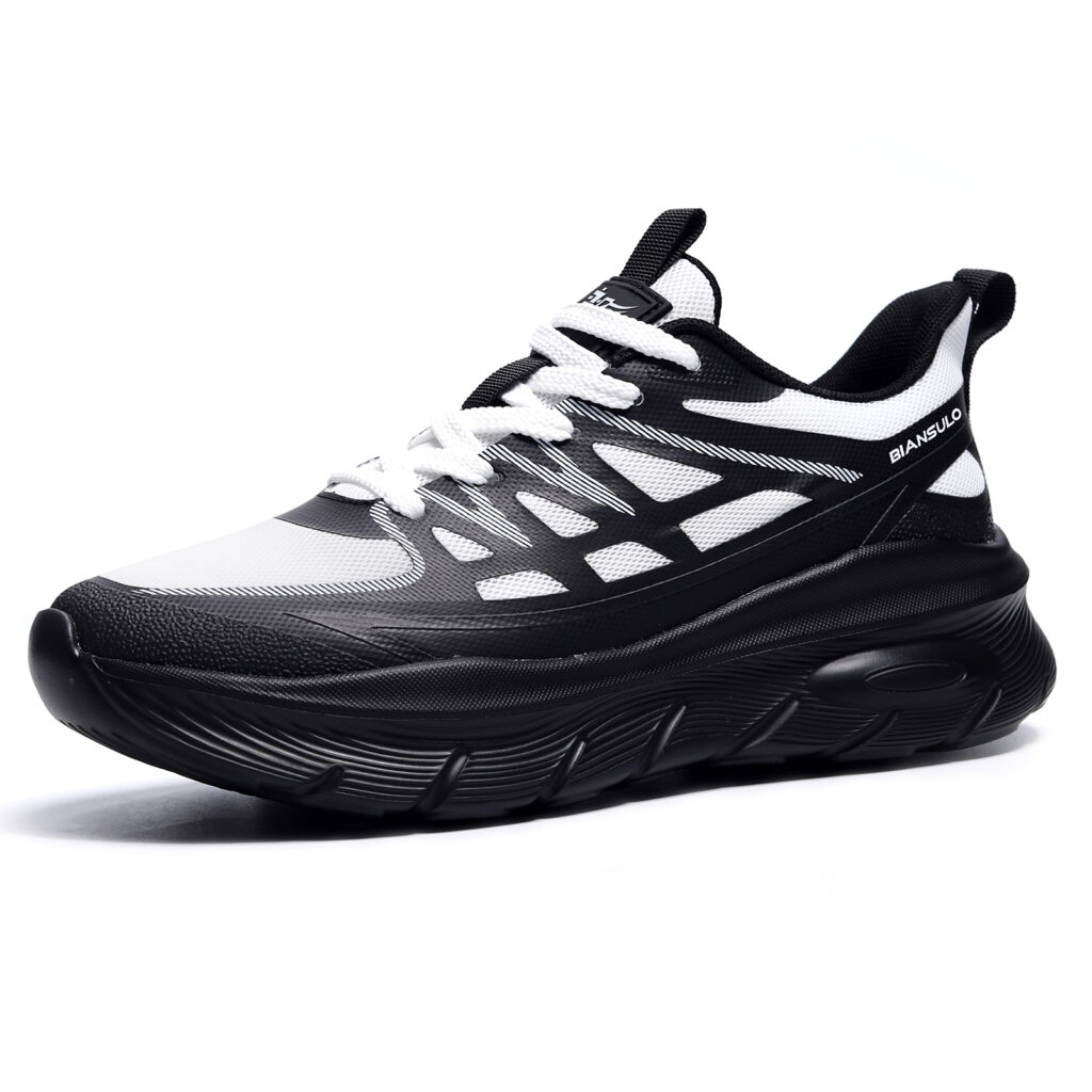 BIANSULONG Cushioning Slip Resistant Abrasion Resistant Low top Casual Running Shoes Unisex