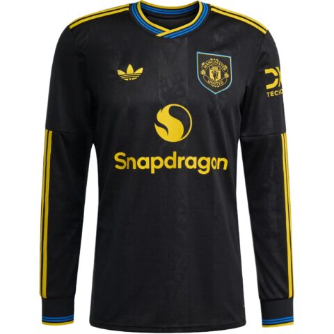 Adidas Free Shipping With AdiClub Manchester United 25/26 Long Sleeve Third Jersey