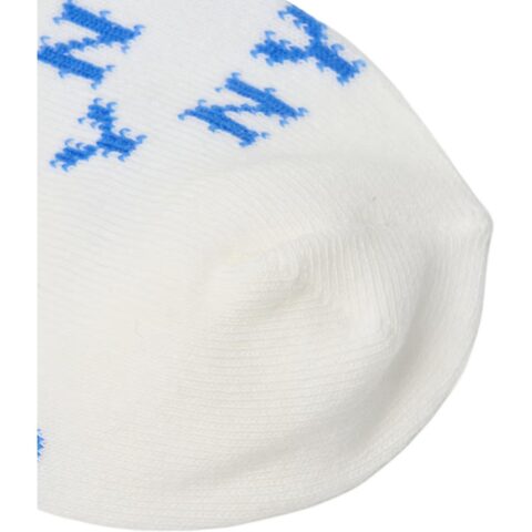 MLB MONOGRAM New York Yankees Crew Socks Unisex 1 Pack Cream