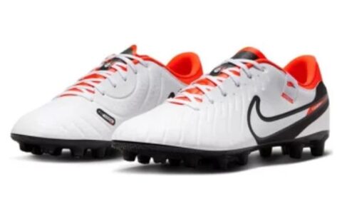 Nike Tiempo Legend 10 Pro Hg Low Top ‘White Bright Crimson’