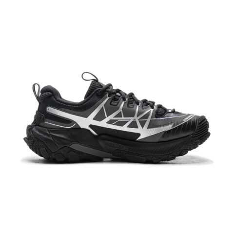 Li Ning Outdoor CF Tracing, Yijie 2.0 TPU Low top Hiking Shoes Unisex Black Silver