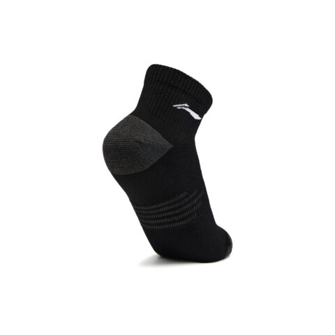 Li Ning Sports Life Collection Ankle Socks Unisex 3 Pack Black