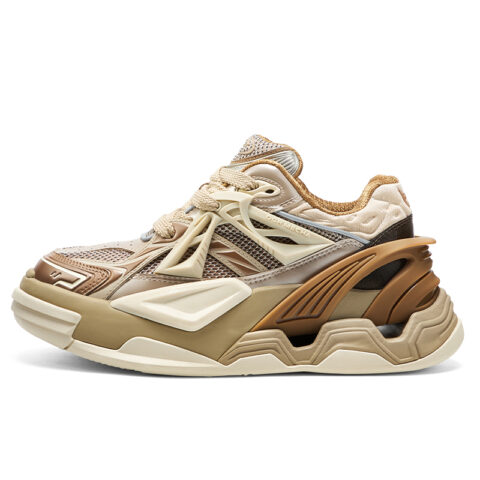 OGR Dream Maker Vintage Basketball Shoes Unisex Ecru