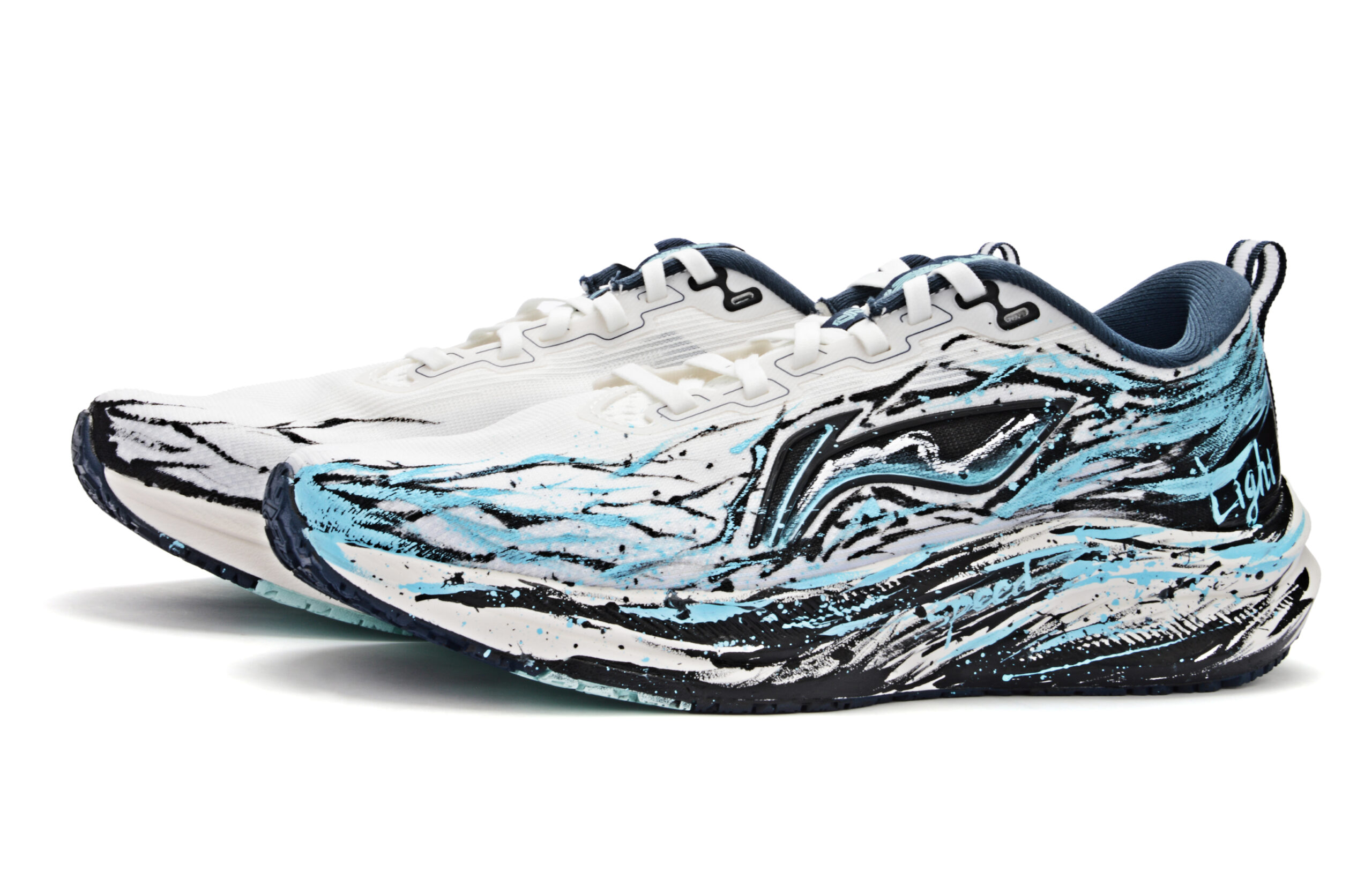 Li Ning Red Hare 8 Fabric Cushioning Slip Resistant Abrasion Resistant Breathable Lightweight Rebound Low top