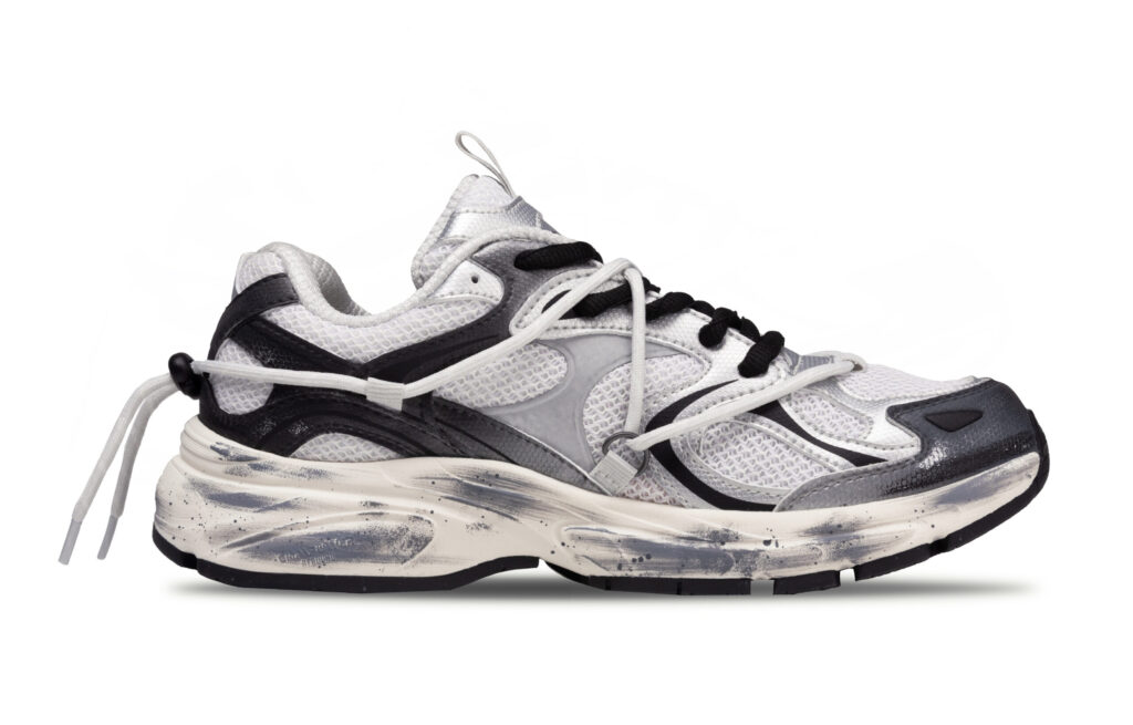 Champion Fabric Slip Resistant Abrasion Resistant Low top Running Shoes Unisex Silver Gray