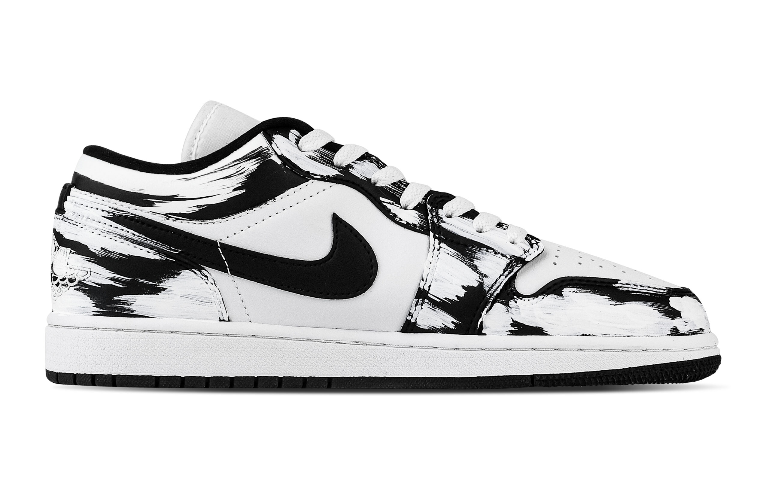Jordan Air Jordan 1 Vintage Basketball Shoes Unisex Low Top White