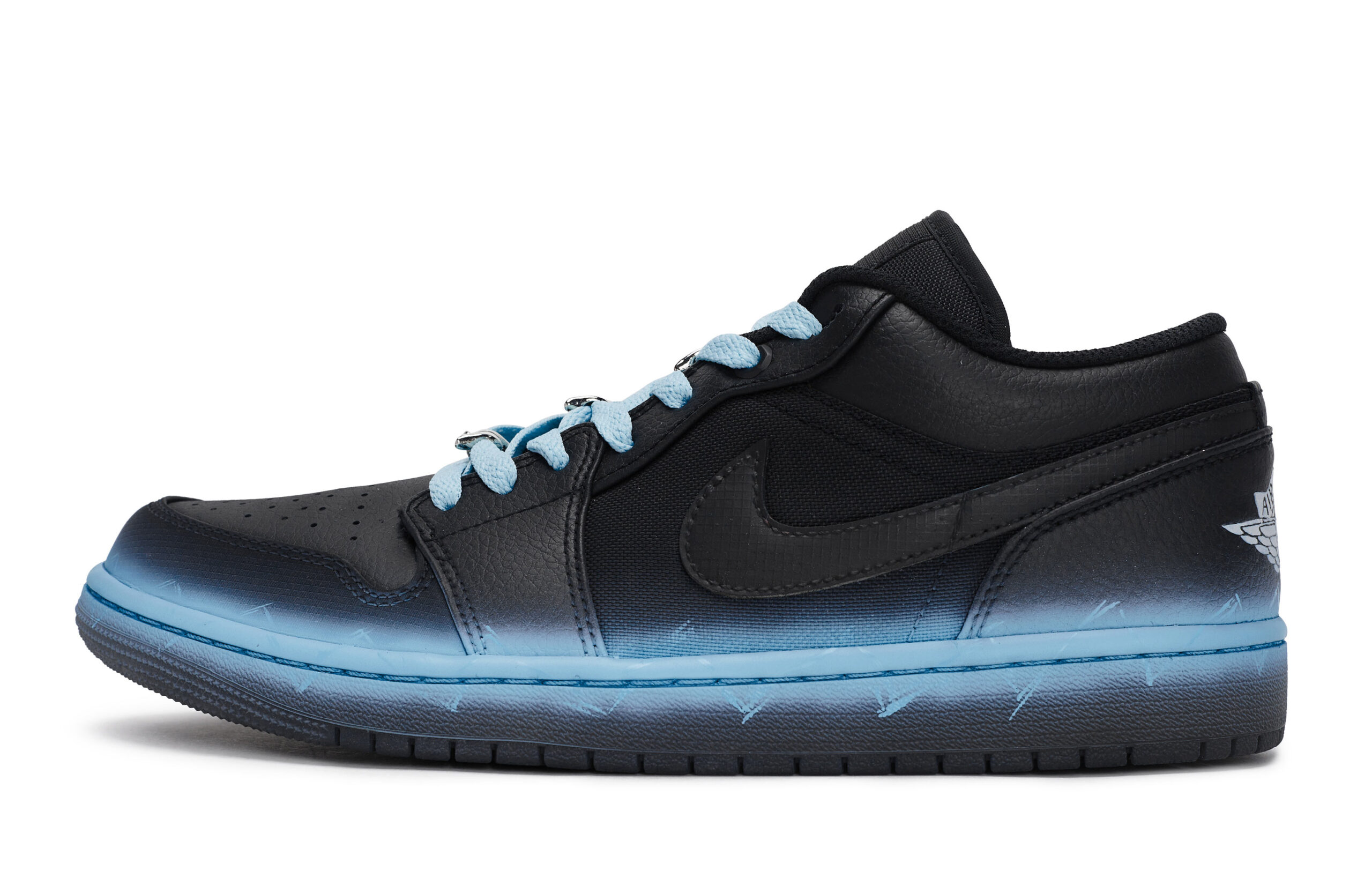 Jordan Air Jordan 1 Vintage Basketball Shoes Unisex Low Top Blue