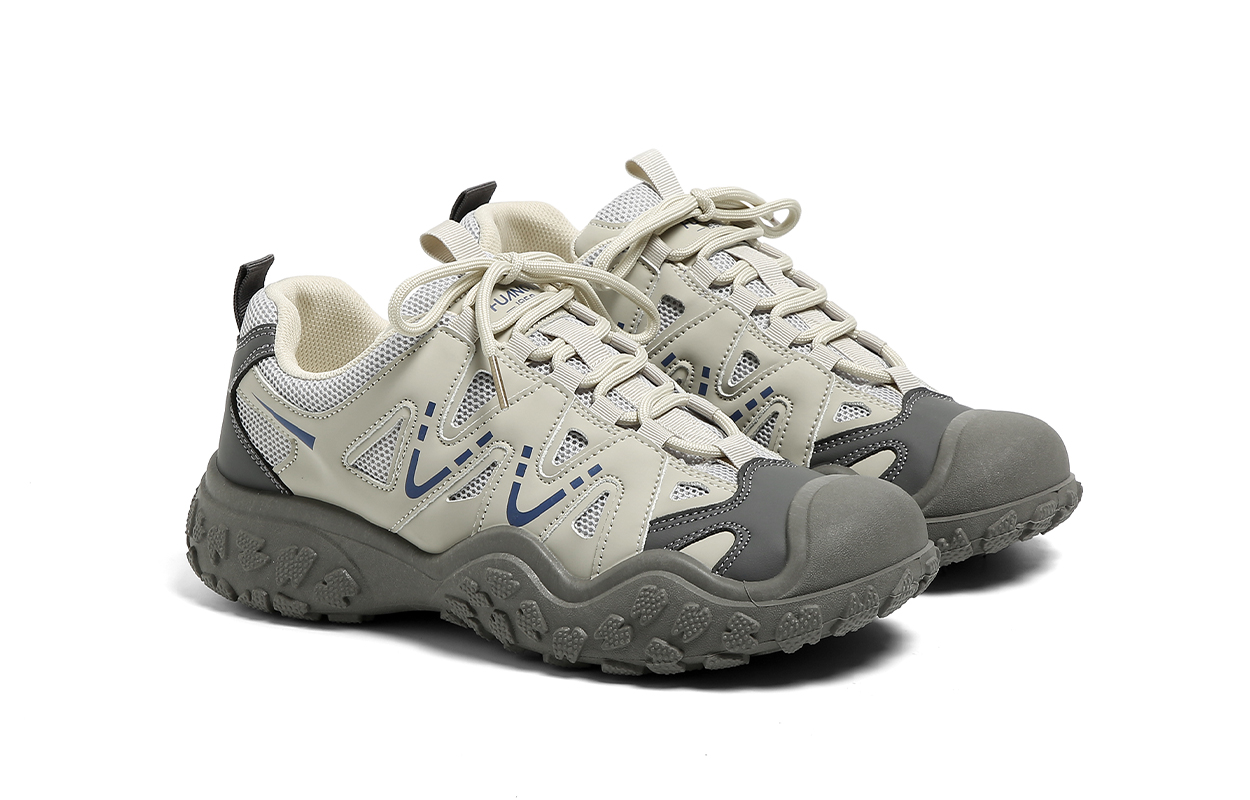 HUANQIU Low top Mountaineering Shoes Men’s Gray