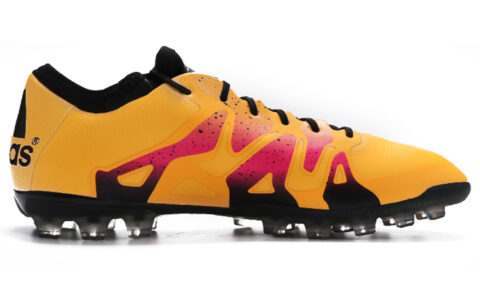 Adidas X 15.1 Ag ‘Solar Gold Black Shock Pink’