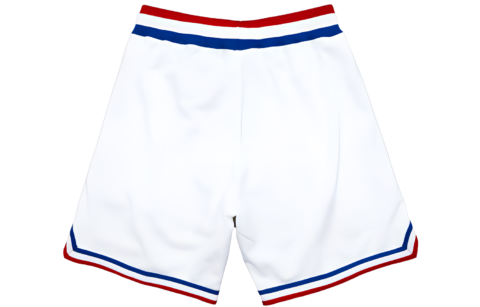 Mitchell Ness Basketball Shorts Unisex White