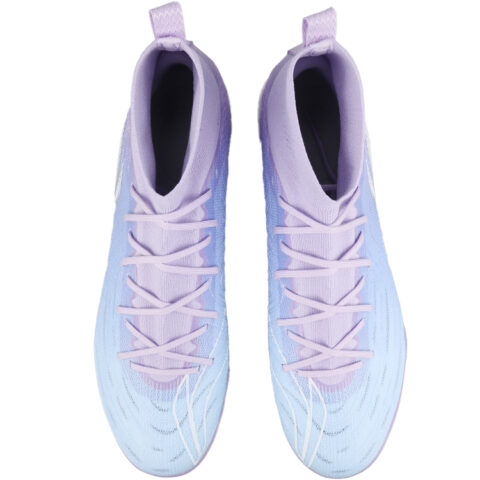 Li Ning TF Turf Artificial Turf Cushioning Slip Resistant Soccer Shoes Men’s Blue Purple