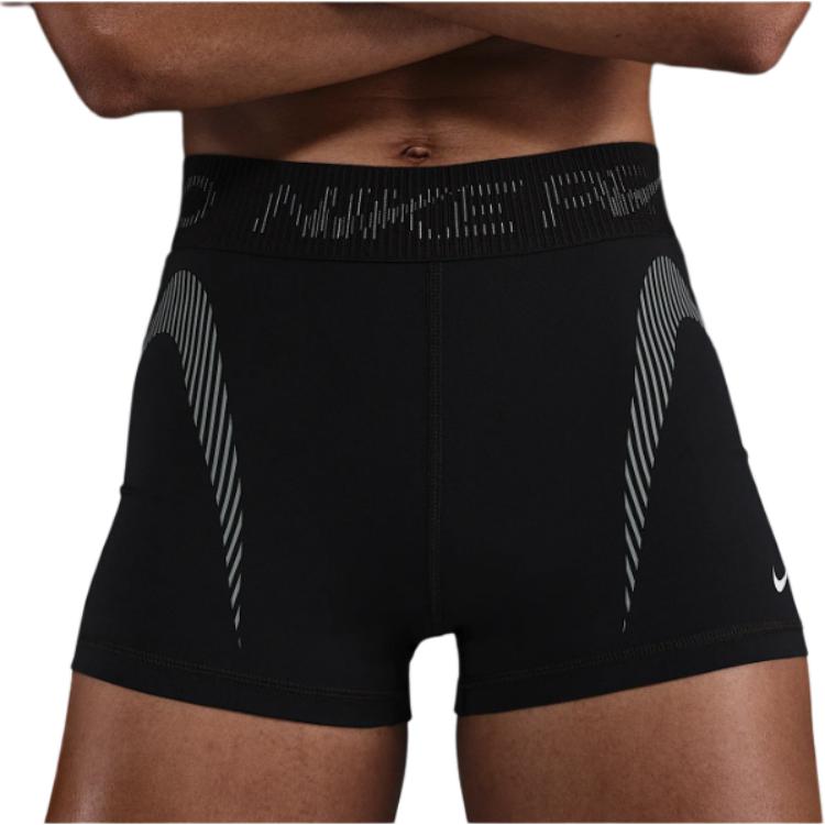 Nike Pro Women’s Mid Rise 3′ Graphic Biker Shorts
