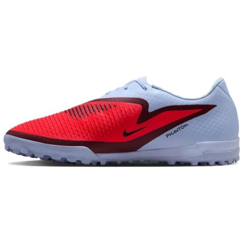 Nike Phantom 360 TF Turf Abrasion Resistant Soccer Shoes Unisex White Red