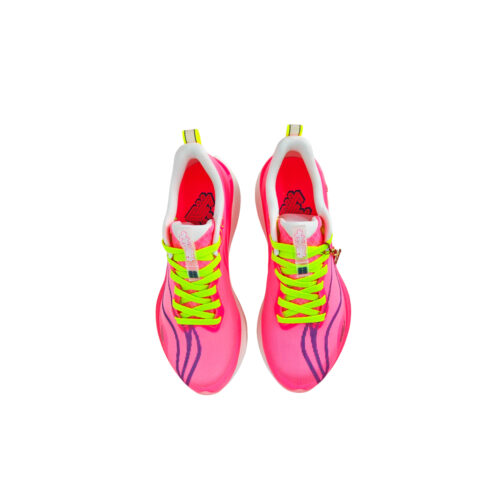 Li Ning Red Hare 8PRO Cushioning Slip Resistant Abrasion Resistant Low top Casual Running Shoes Men’s Pink Green