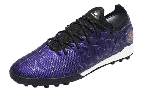 KELME Lightning 3.0 TF Turf Cushioning Coverage Soccer Shoes Unisex Dark Purple