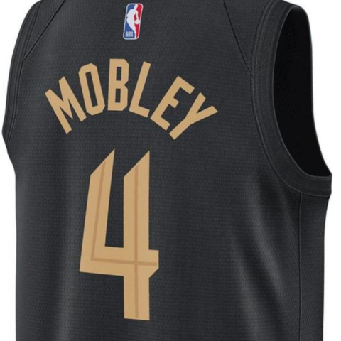 Nike Dri FitCleveland Cavaliers Evan Mobley Basketball Jersey Men’s Black