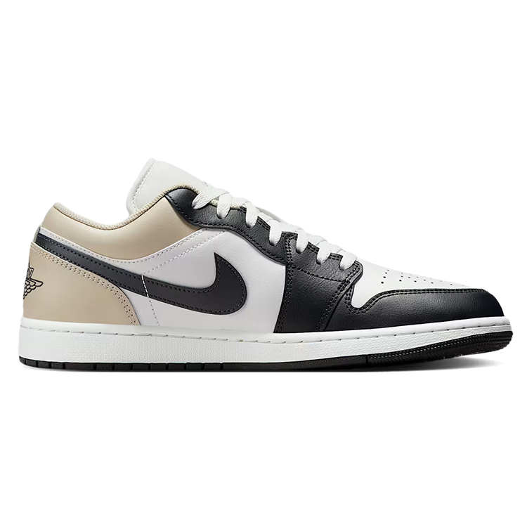 Jordan Air Jordan 1 Vintage Basketball Shoes Unisex Low Top White/Black