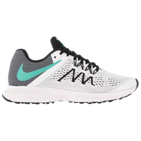 Nike Zoom Winflo 3 Slip Resistant, Abrasion Resistant, Breathable Low top Running Shoes Women’s White Gray