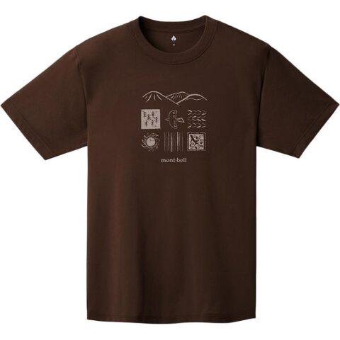 MONTBELL SS25 Quick Dry T Shirts Unisex
