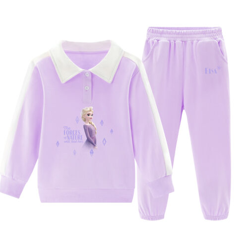 Disney Casual Sportswear Purple Children Aged 3 7 Years Old