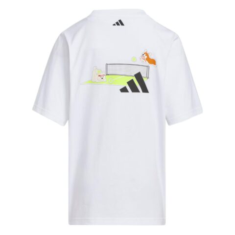 Adidas Casual Sportswear White Black Children Aged 3 7 Years Old
