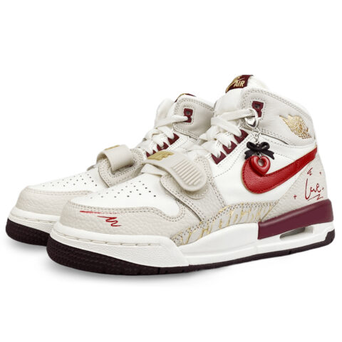 Jordan Legacy 312 Slip Resistant Abrasion Resistant Slip Resistant Abrasion Resistant High top Vintage Basketball Shoes