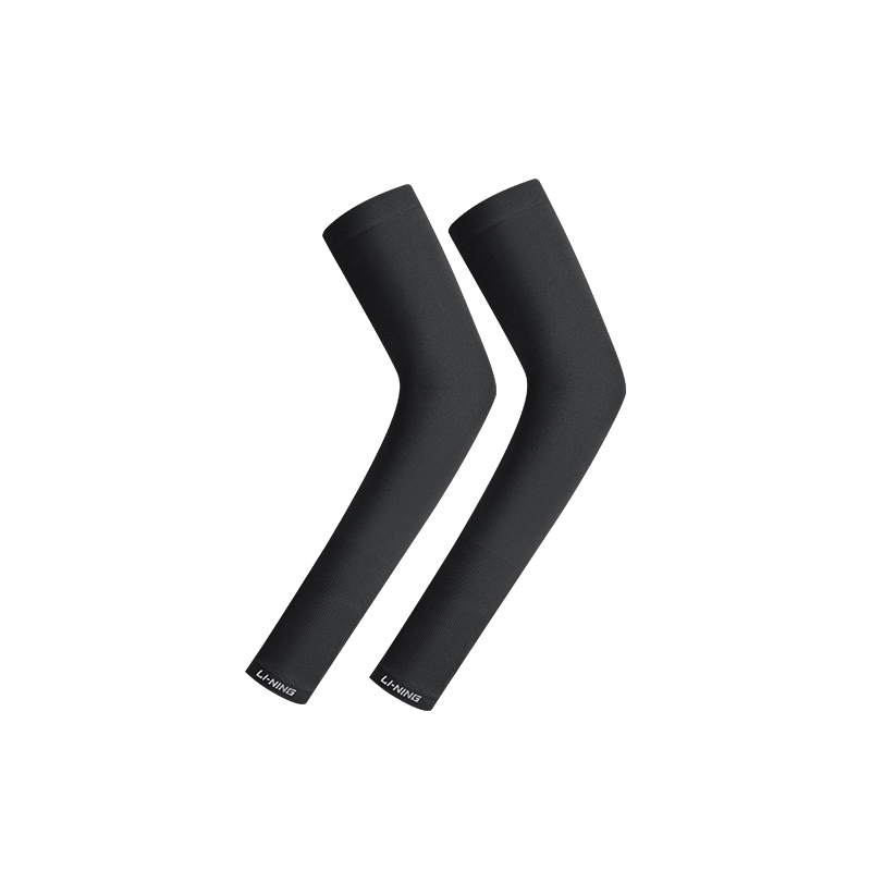 Li Ning Cycling Gear Cycling Arm Warmers Outdoor Sports Cycling Unisex Polyamide, Elastane White Black