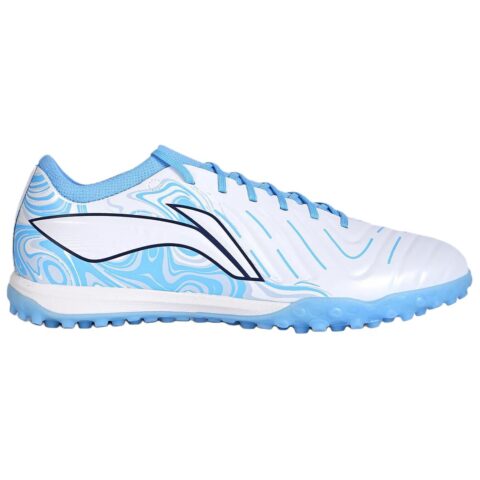 Li Ning TF Turf Artificial Turf, Natural Grass Cushioning Slip Resistant Abrasion Resistant Soccer Shoes Men’s