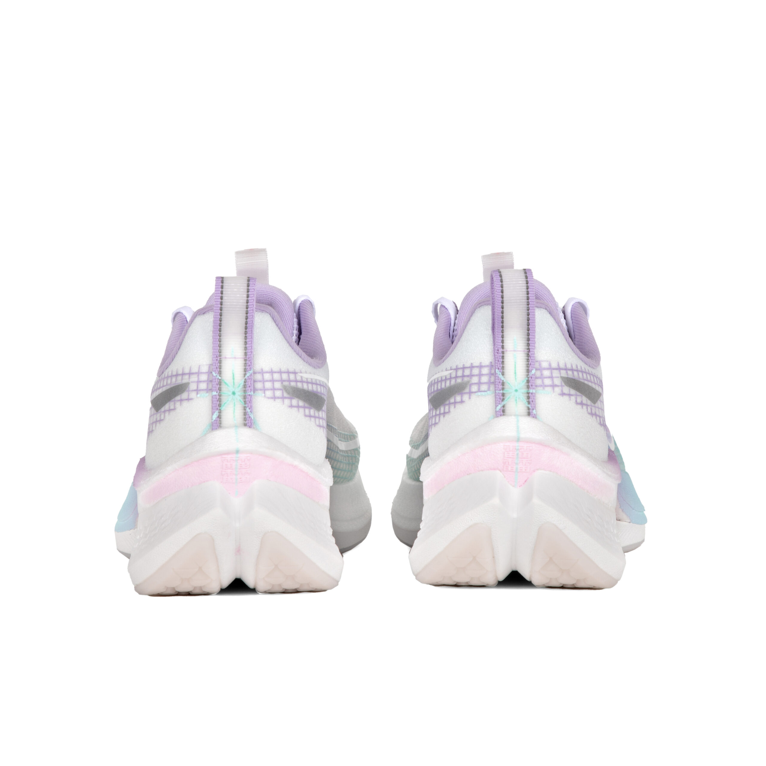 Li Ning Red Hare 7 Pro Cushioning, Wear Resistant Low top Training Running Shoes Unisex White Blue Purple