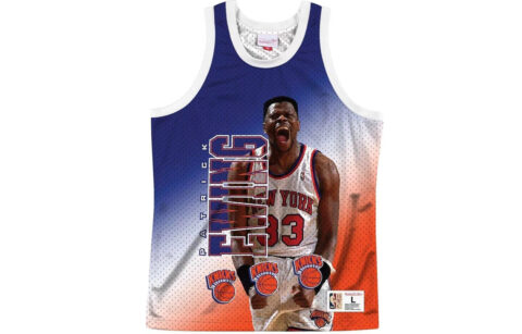 Mitchell Ness x Nba New York Knicks Patrick Ewing Behind The Back jersey