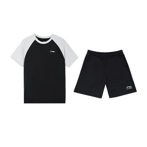 Li Ning Casual Sportswear Unisex Black+Black