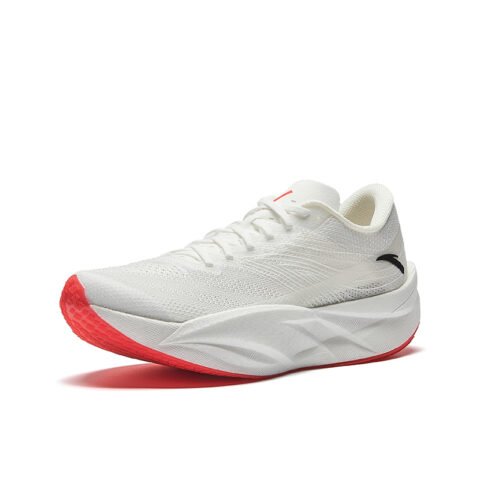 Anta C202 6.0 Anti-Slip And Wear-Resistant Support Low-Top Running Shoes Men’s White Black